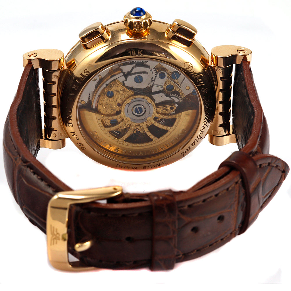 DUBEY&SCHALDENBRAND Spiral One Chronograph 40mm 18K Rose Gold Men's Watch