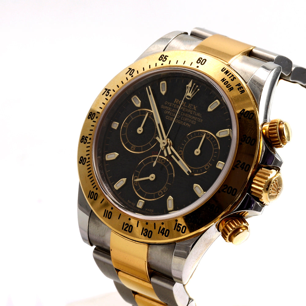 ROLEX Daytona 116523 40mm Stainless Steel&18K Yellow Gold Chronograph Watch