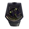 URWERK 203 Platinum and Black PVD Coated Crocodile Leather Band Men's Watch
