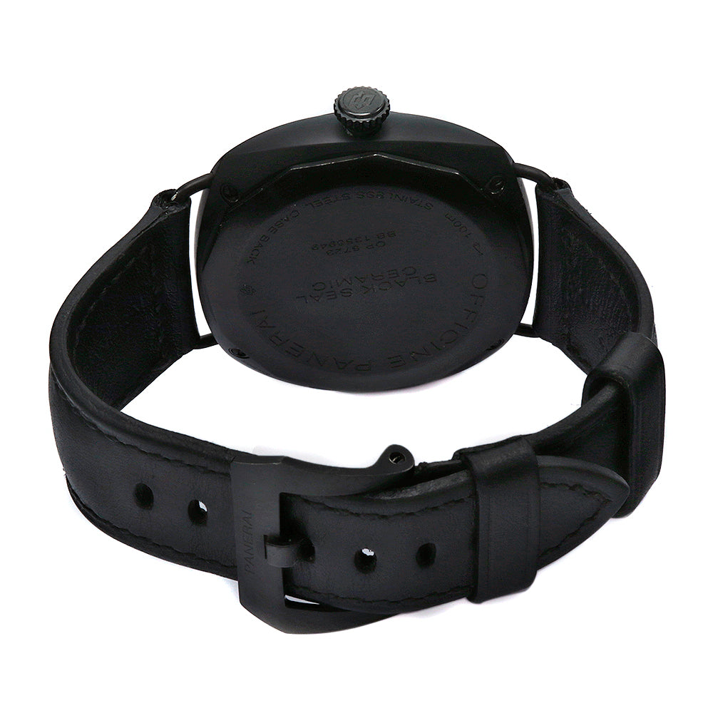 PANERAI Radiomir Black Seal Black Dial Ceramic Case PAM00292 Watch