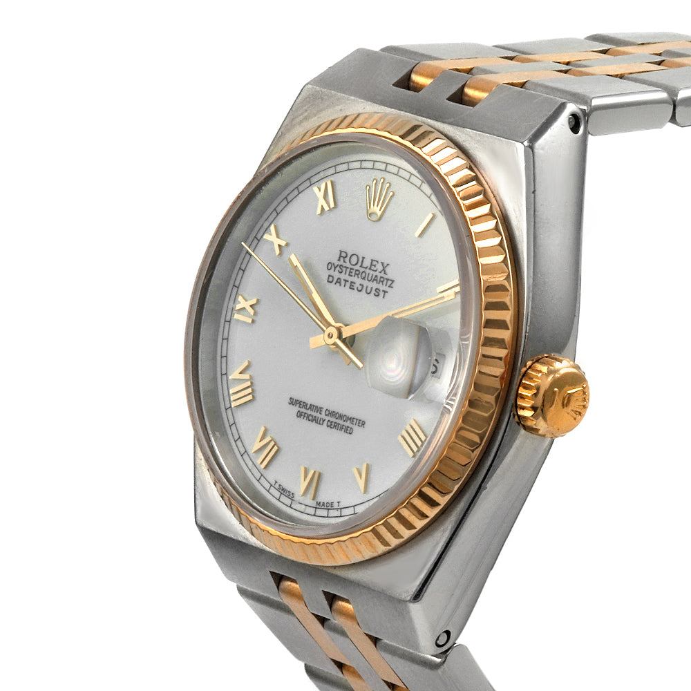 ROLEX DATEJUST OYSTER QUARTZ 36mm STAINLESS STEEL AND 18K YELLOW GOLD