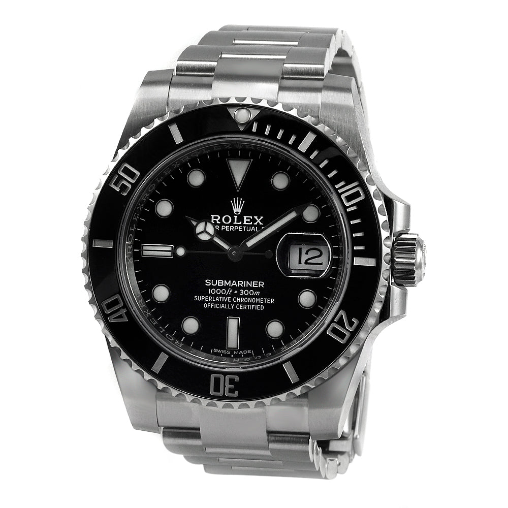 ROLEX 116610LN Submariner Date  Stainless Steal  Ceramic Bezel Automatic Watch