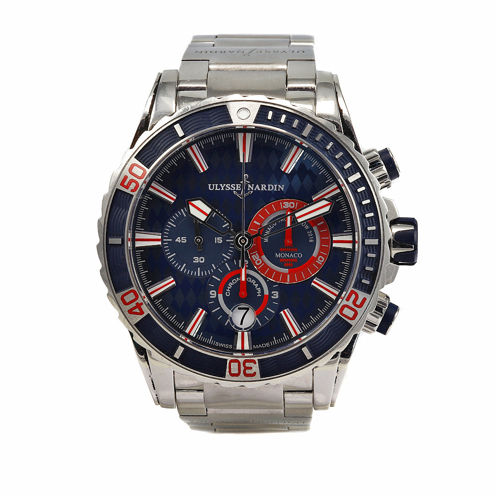 ULYSSE NARDIN Diver Chronograph 44 mm Monaco Limited Edition Men's Watch