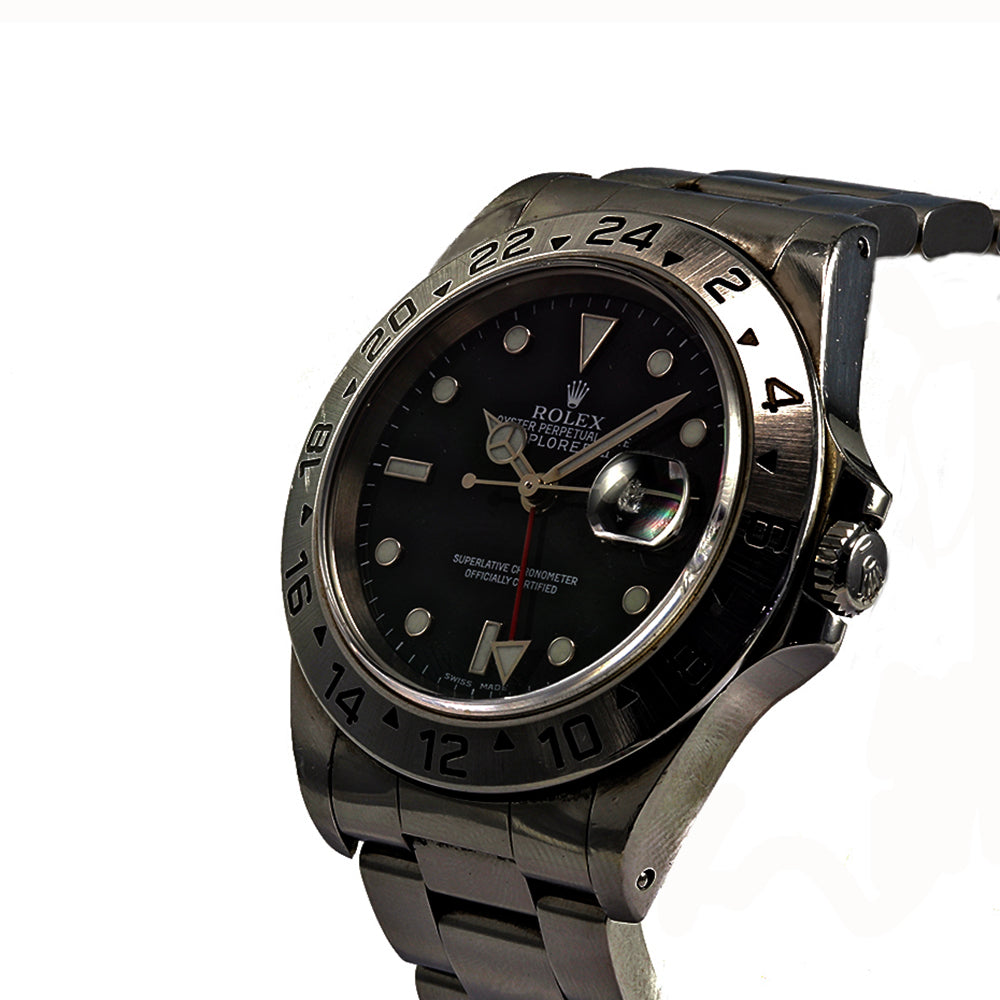ROLEX 216570 Explorer II 42 mm Stainless Steel Black Dial Men's Watch