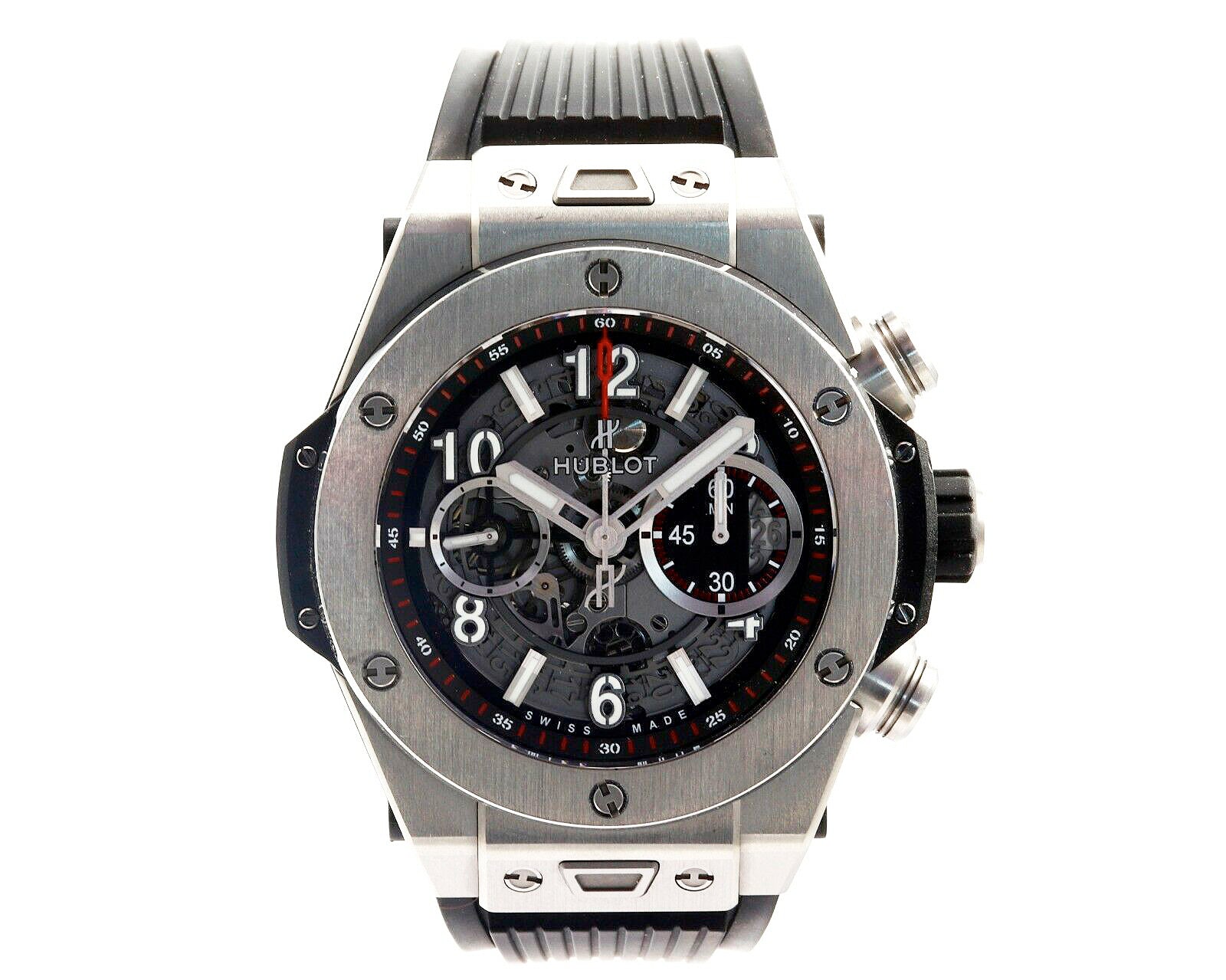 Hublot Big Bang Unico Chronograph 411.NX.1170.RX 45 mm Titanium Rubber Watch