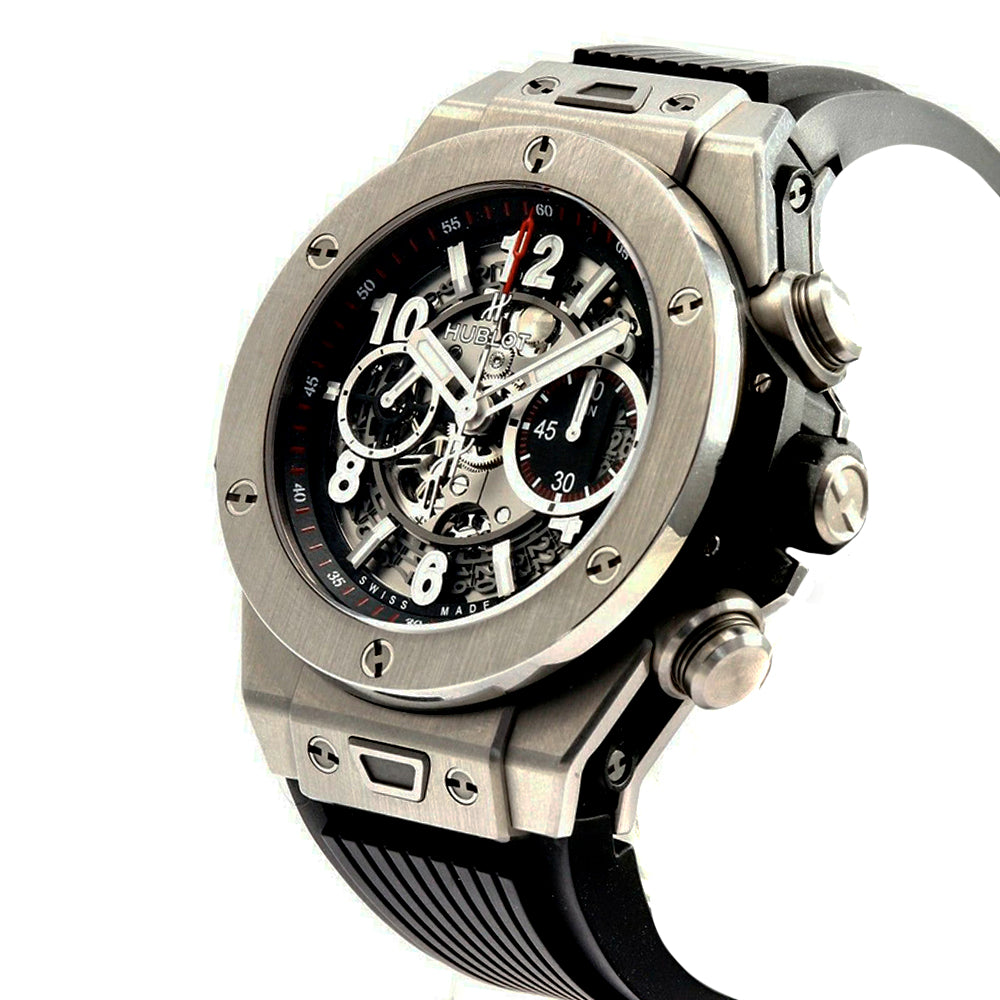 Hublot Big Bang Unico Chronograph 411.NX.1170.RX 45 mm Titanium Rubber Watch